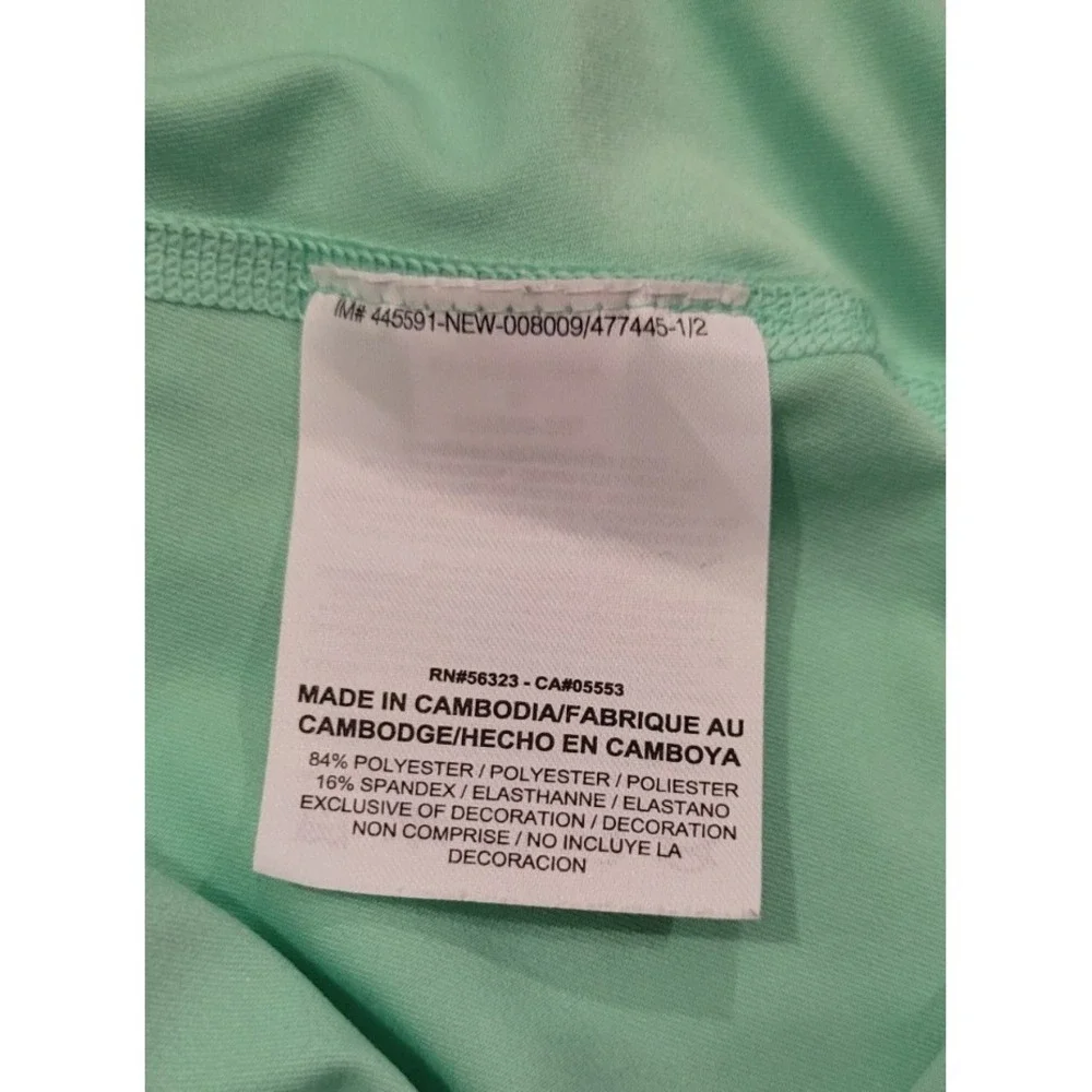Nike Pro Dri-Fit Tank Womens Medium Green Racerback Running Gym TrainingEUC